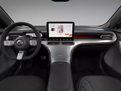 2023 Smart 1 Brabus 3D model