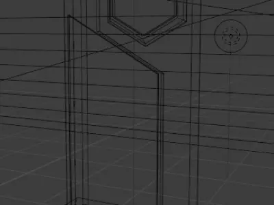 Corporate Momento and awards 3D model