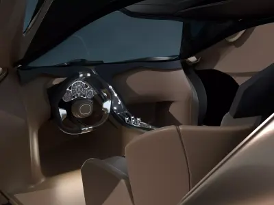Bugatti Tourbillon Hypercar 3D model