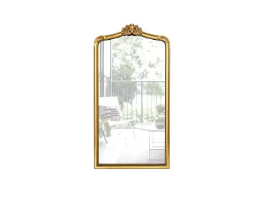 Ornate Filigree Mirror Large by Pottery Barn 3D model