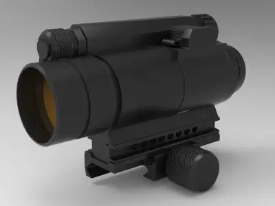 Aimpoint CompM4 Low-poly 3D model