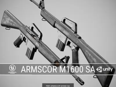 ARMSCOR M1600 SA Collection 3D Model Pack