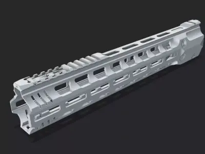 M-LOK Handguard for HK 416 Free 3D model