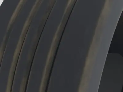 Dirty Tire  3D model