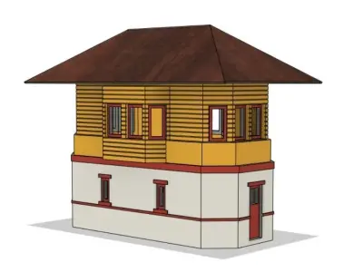 Signal House 3D print model