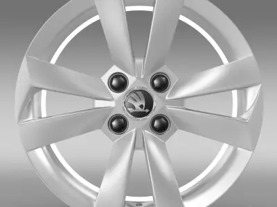 Skoda Sitigo  rim 3D model