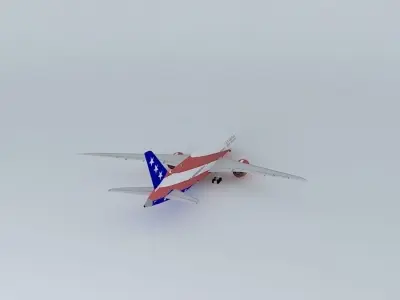 AirAmerica Boeing 787 9 Free 3D model