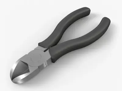 Diagonal Cutters 3D model
