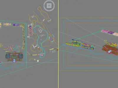 Chinese Style Architecture 3D model 48