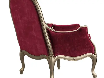 SALDA  Arredamenti Armchair art 7852 3D model