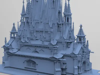 Halloween Mausoleum 7  3D model