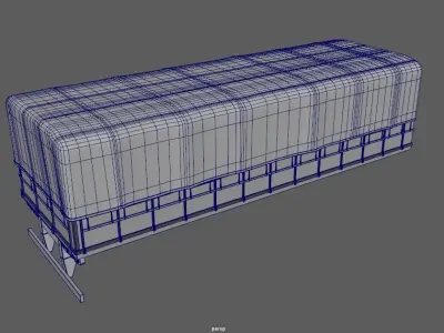 Truck Body Grain Brazil Soy Free 3D model