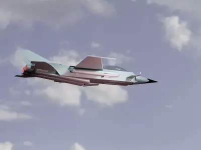3d Model of fighter jet 3D model