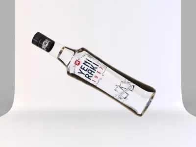 Yeni Raki Bottle 3D model