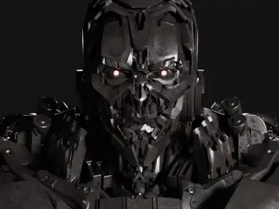 Cinematic Sci-Fi Tranformer - AAA Hard Surface 3D Model 3D model