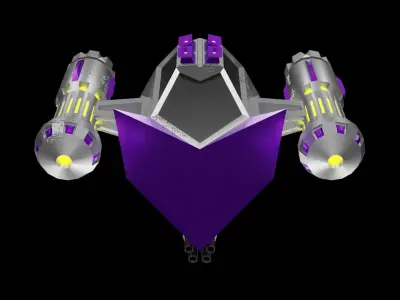 Yin Fighter 3D model