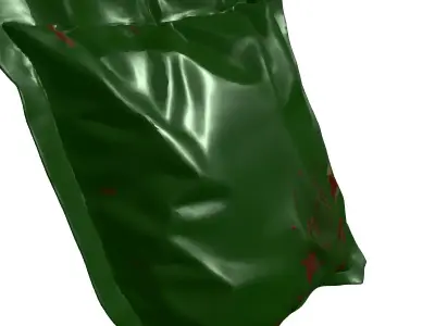 Military Ration Food Pouch 3D Low-poly 3D model