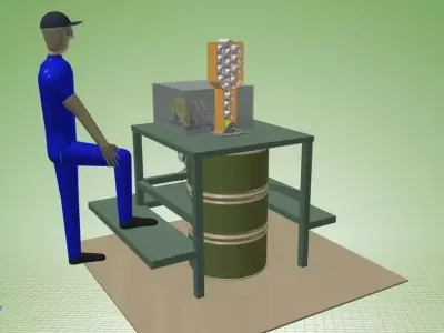 Can Crusher- HD Free 3D model