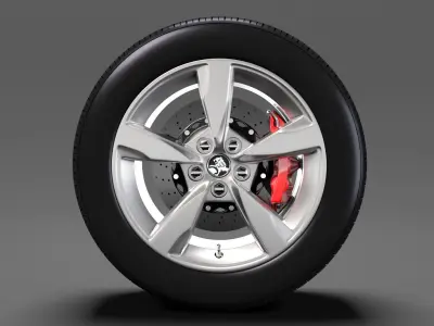 Holden Commodore SV6 2017 wheel 3D model