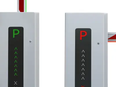  High-Speed Barrier 3D model
