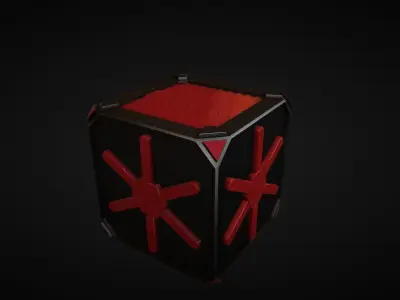 sci fi props - 3 Free low-poly 3D model