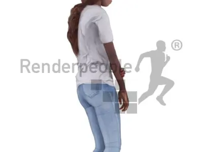 Tiffany Animated 005 Standing