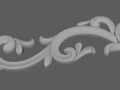 dekor ornament 3D model 222