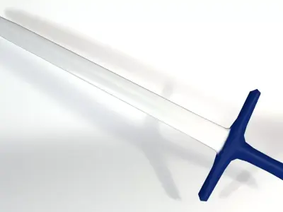 Sword from legend of zelda Low-poly 3D model