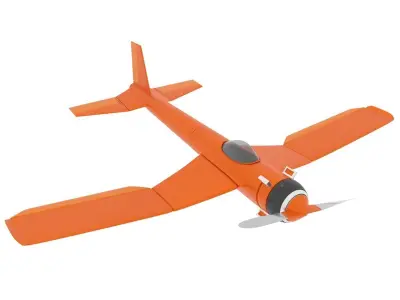 Simple Aircraft 3D model