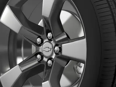 Chevrolet Camaro 2010 wheel 3D model