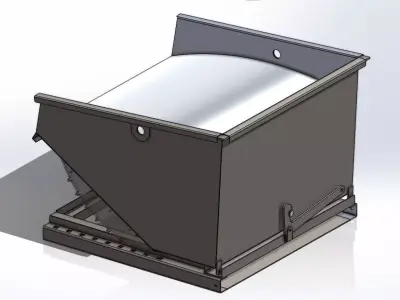 Self-Dumping Hopper 3D model
