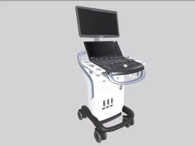 Ultrasound machine Versana Premier Low-poly 3D model