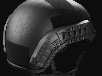 Nexus SF M3 Tactical Helmet LowPoly Low-poly 3D model