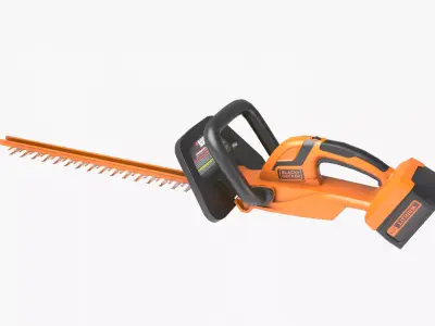Electric Hedge Trimmer 3D model
