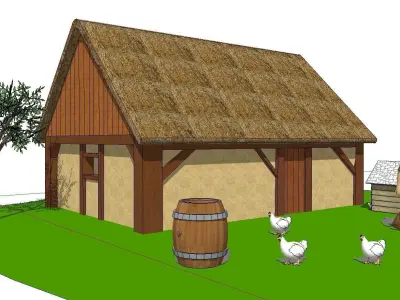 Creative Design-Holiday Cabin-0107 3D model