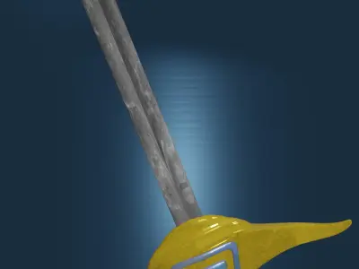 knight Sword Free low-poly 3D model purchase