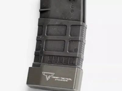 Magpul 20 Round Mag  Taran Tactical Base Low-poly 3D model