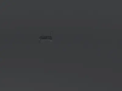 The architectural building of secondary school education theo... Free 3D model