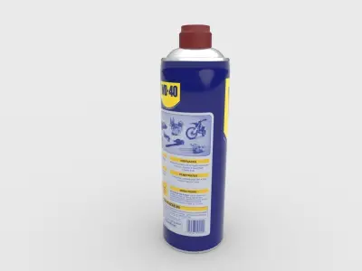 WD 40 Spray Can 3D model