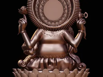 Ganesha 3D Model 3D model
