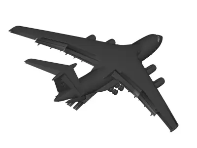 Ilyushin Il-76 3D model buy