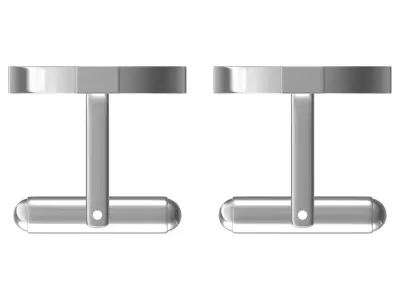 Antique Celtic Design Cufflink 3D print model