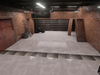 Warehouse loft 3D model order