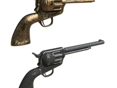 revolver v3 3D model