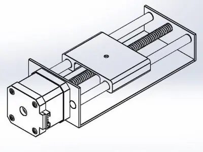 3 Axis CNC Machine Free 3D model