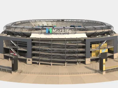 Metlife stadium 3D model