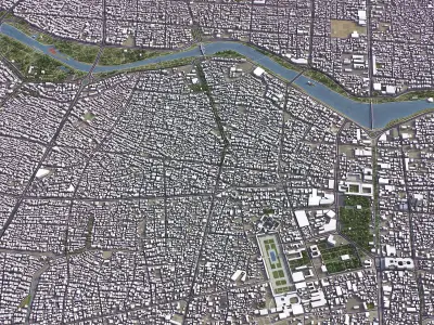 Isfahan Low-poly 3D model