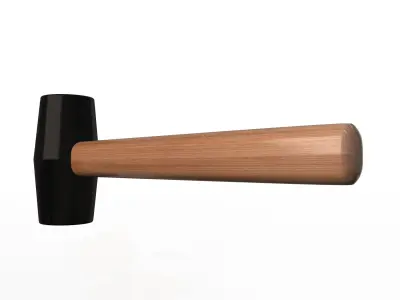 Soft Hammer Low-poly 3D model