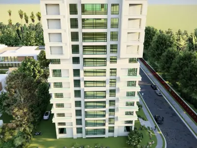 Highrise Building 06 3D model