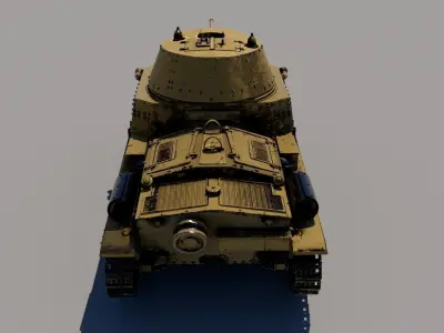 Carro M15 42 3D model